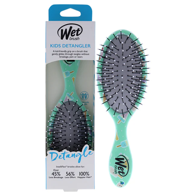 Wet Brush Kids Detangler Brush - Ice Cream by Wet Brush for Kids - 1 Pc Hair Brush - Olabens