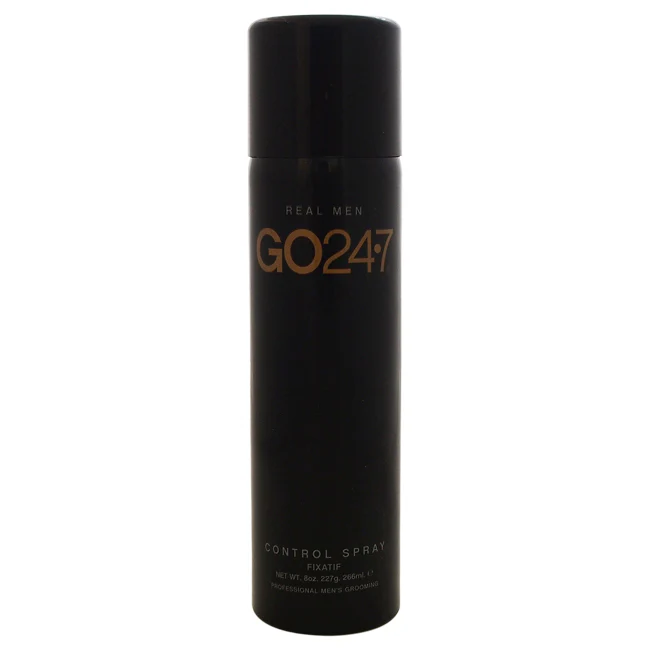 GO247 Real Men Control Spray by GO247 for Men - 8 oz Hairspray - Olabens