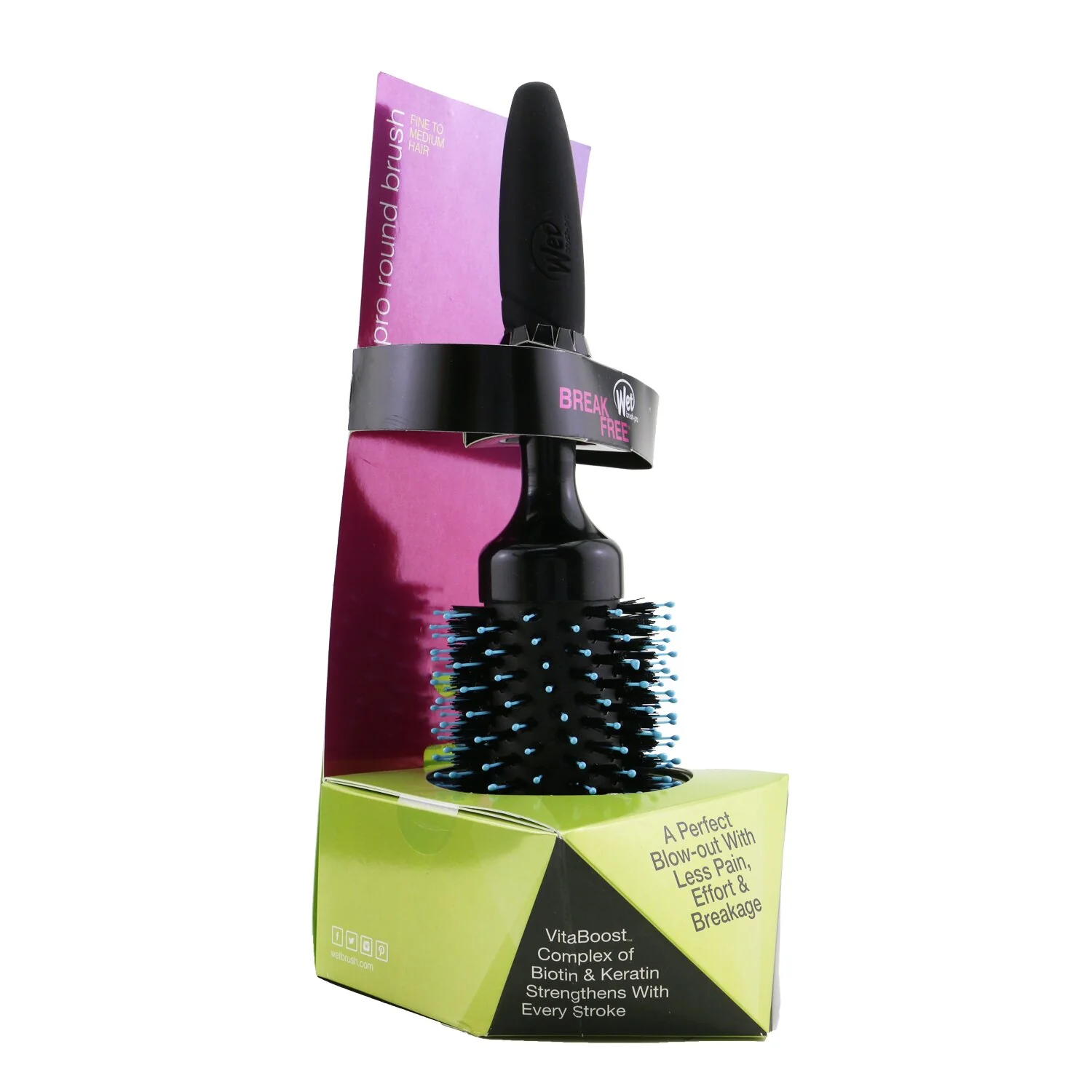 Wet Brush Pro Smooth & Shine Round Brush - # 3