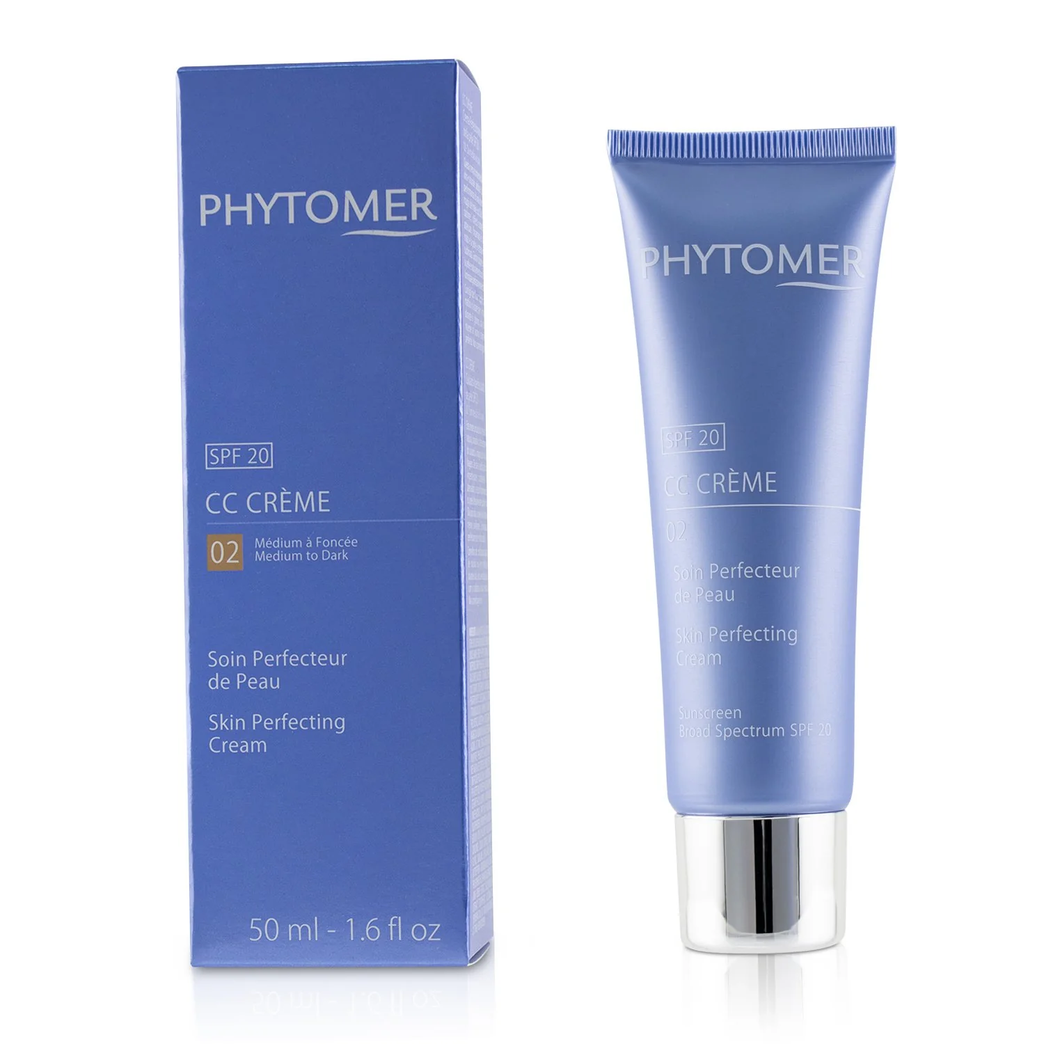 Phytomer CC Creme Skin Perfecting Cream SPF 20 - #Medium to Dark  50ml/1.6oz - Olabens