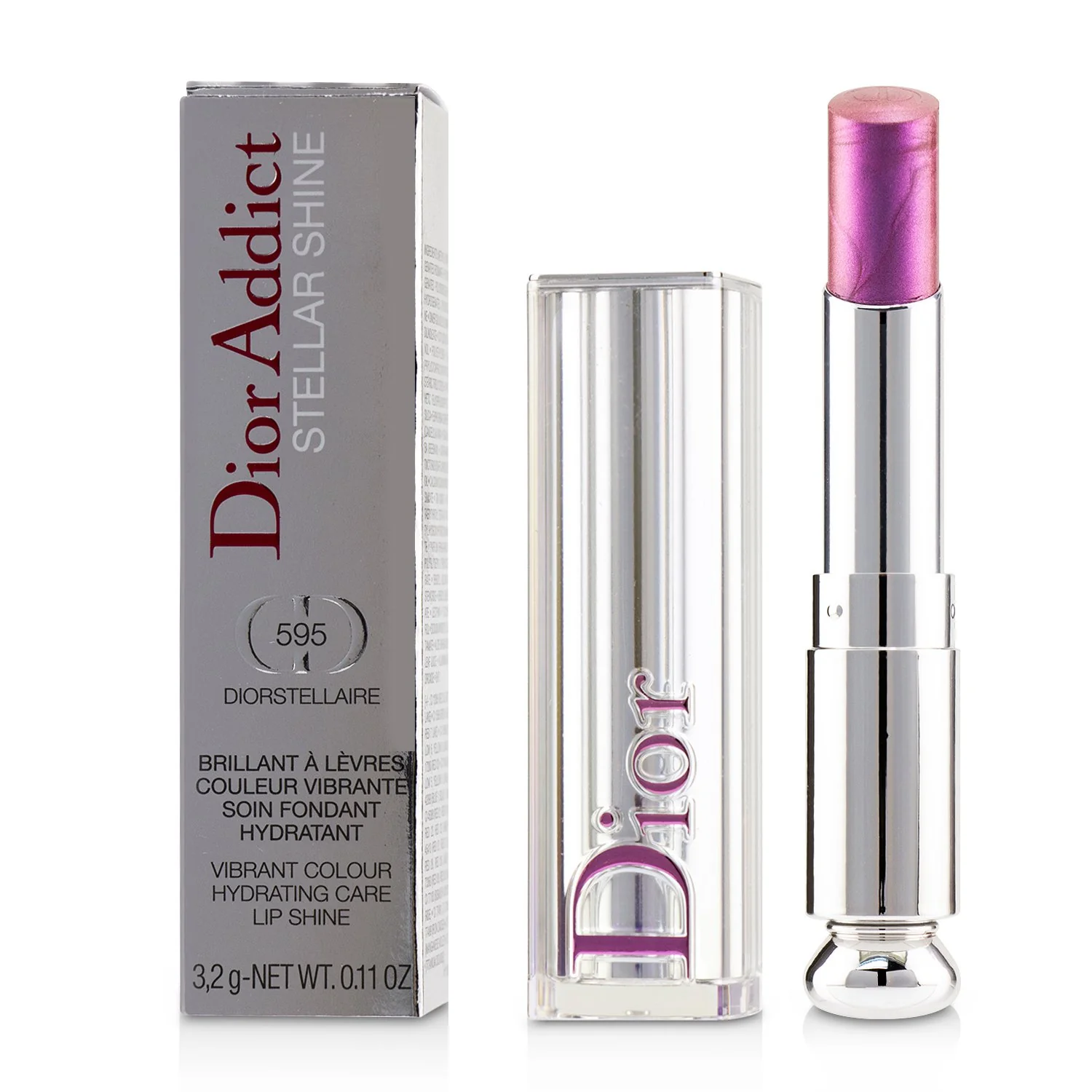 Christian Dior Dior Addict Stellar Shine Lipstick - # 859 Diorinfinity (Red)  3.2g/0.11oz - Olabens