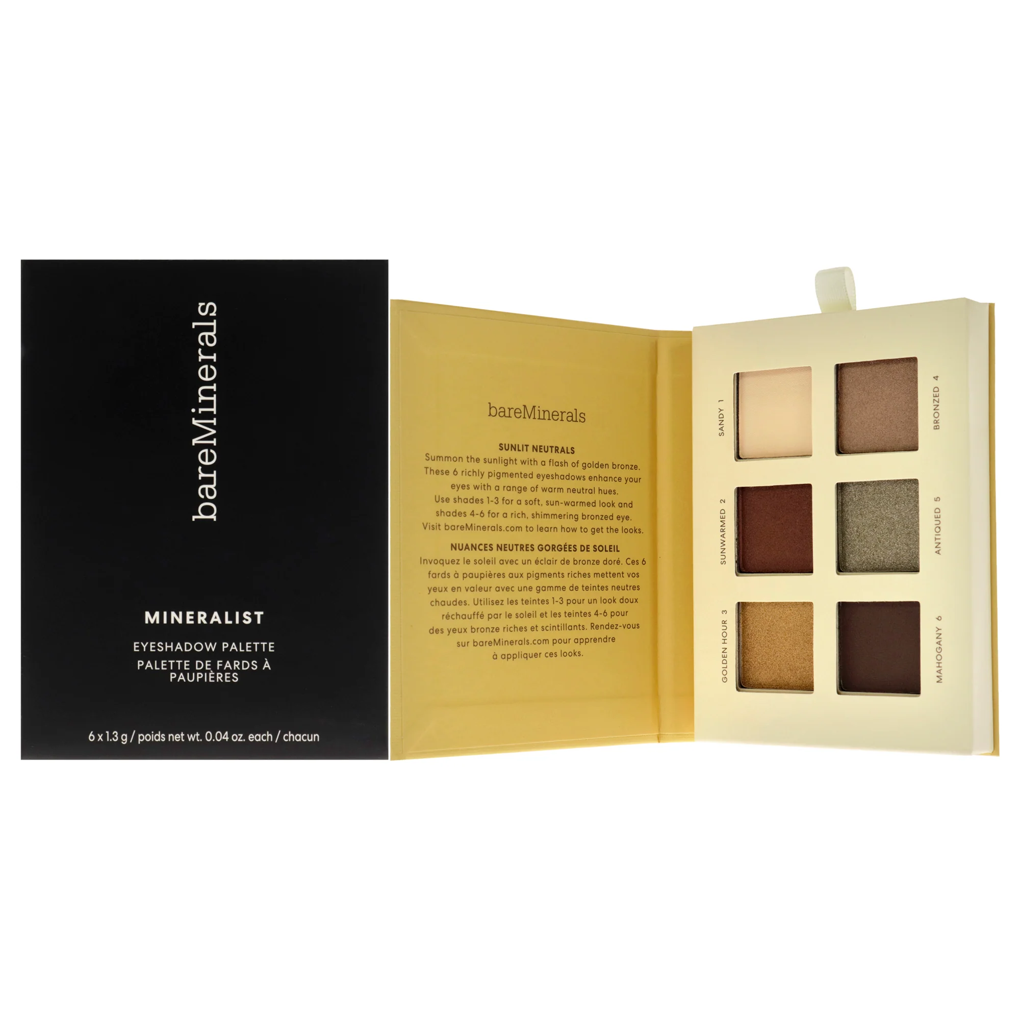 Mineralist Eyeshadow Palette - Sunlit by bareMinerals for Women - 0.24 oz Eye Shadow - Olabens