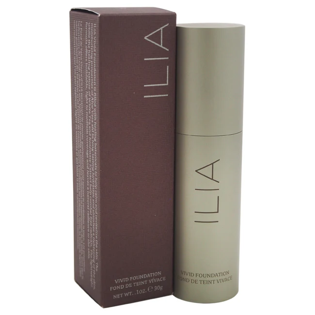 ILIA Beauty Vivid Foundation - # F2 Gobi by ILIA Beauty for Women - 0.1 oz Foundation - Olabens