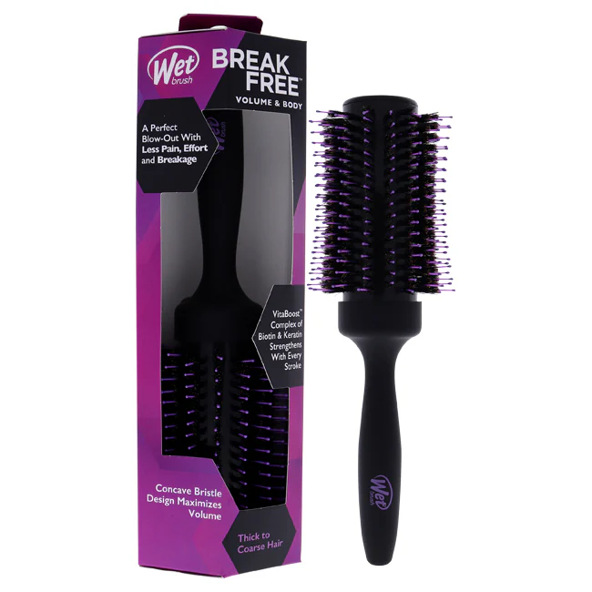 Wet Brush Volumizing Round Brush - Thick-Course by Wet Brush for Unisex - 1 Pc Hair Brush - Olabens