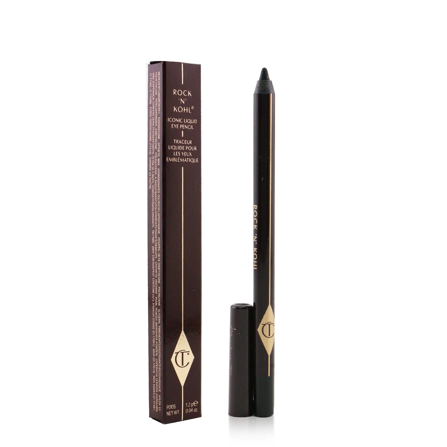 Charlotte Tilbury Rock 'N' Kohl Liquid Eye Pencil - # Bedroom Black  1.2g/0.04oz - Olabens