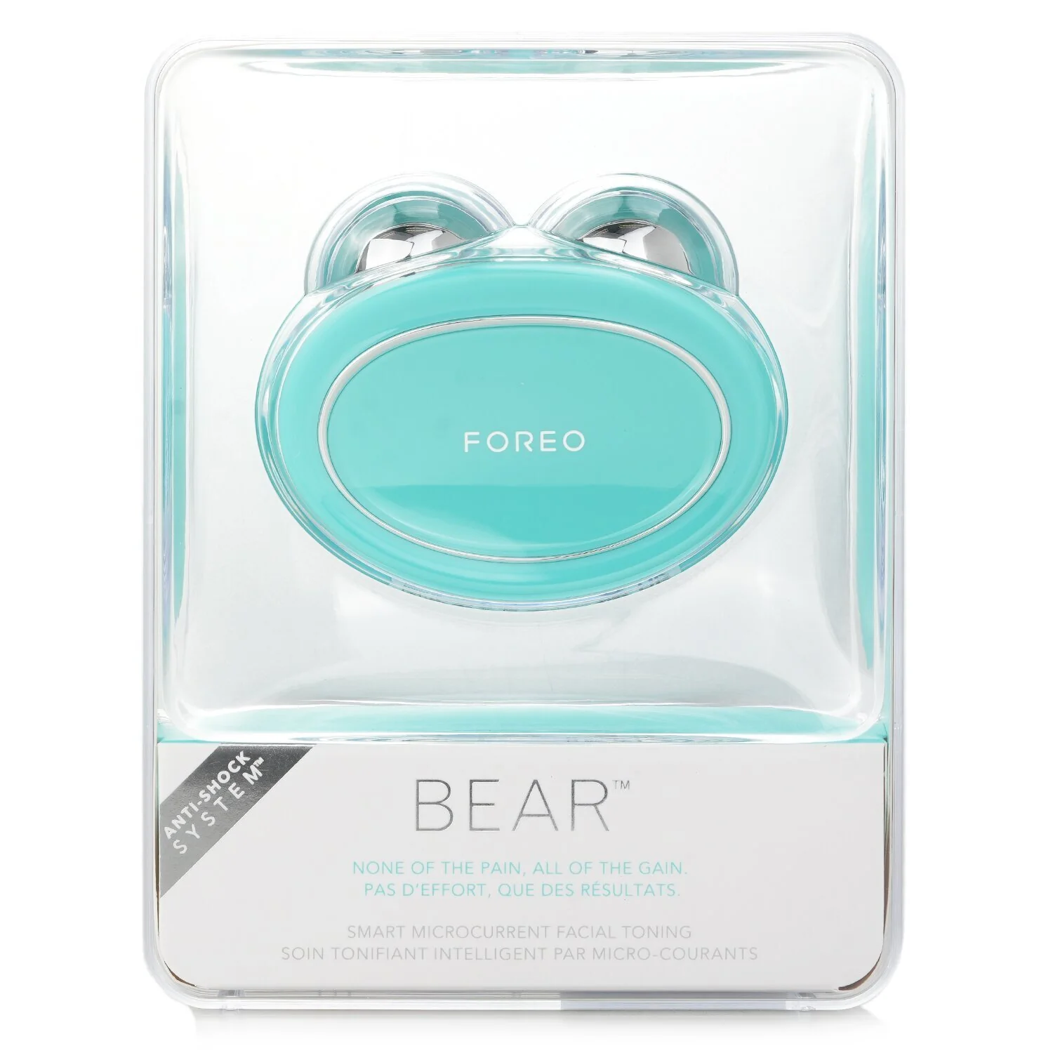 FOREO Bear Microcurrent Facial Toning Device - # Mint  1pcs - Olabens