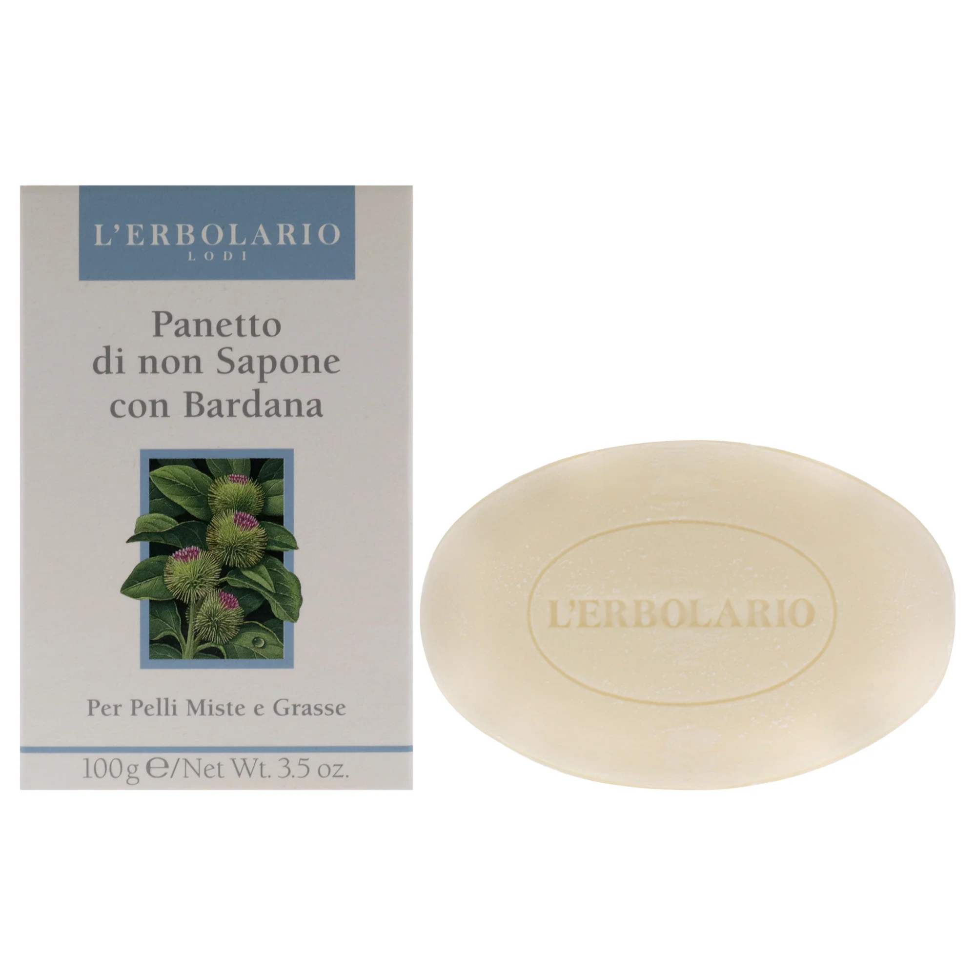 Bar Soap - Burdock by LErbolario for Unisex - 3.5 oz Soap - Olabens