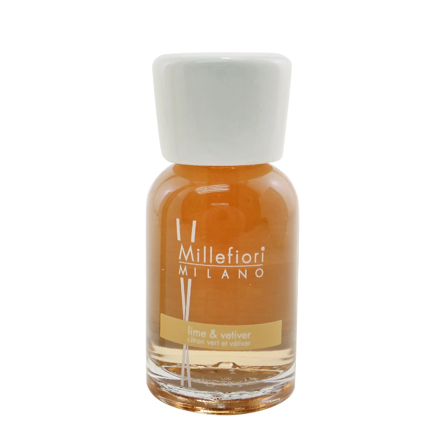 Millefiori Natural Fragrance Diffuser - Lime & Vetiver  100ml/3.38oz - Olabens