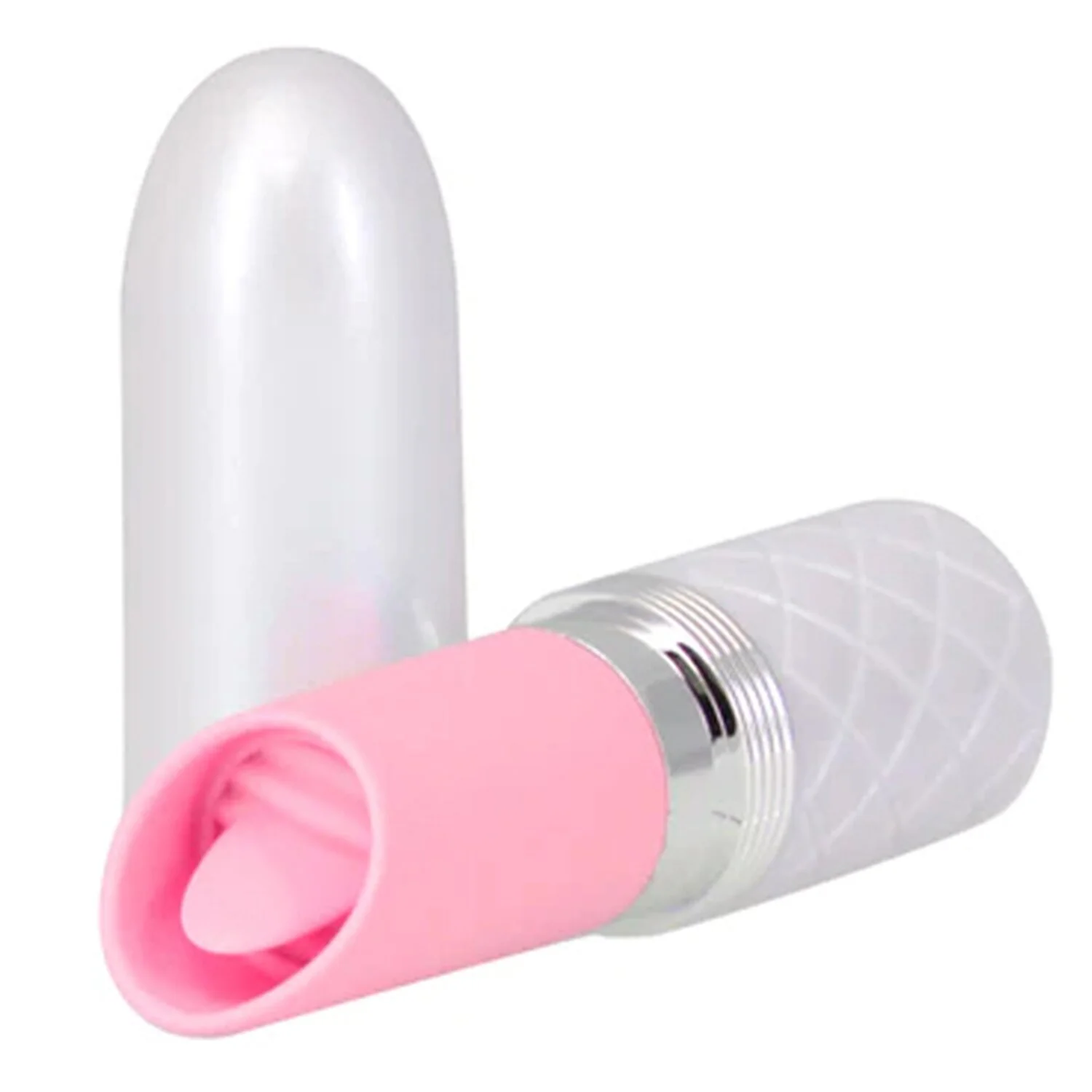PILLOW TALK Lusty Lipstick Vibrator - # Pink  1pc - Olabens