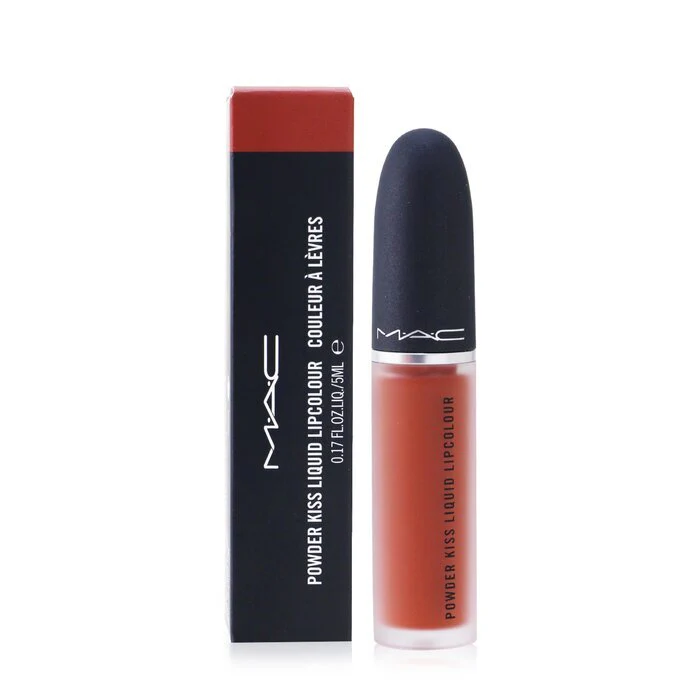 MAC Powder Kiss Liquid Lipcolour - # 998 Sorry Not Sorry 5ml/0.17oz - Olabens