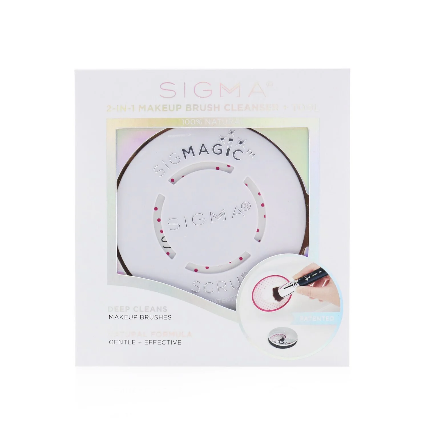 Sigma Beauty SigMagic Scrub (2 in 1 Makeup Brush Cleanser + Tool) - Olabens