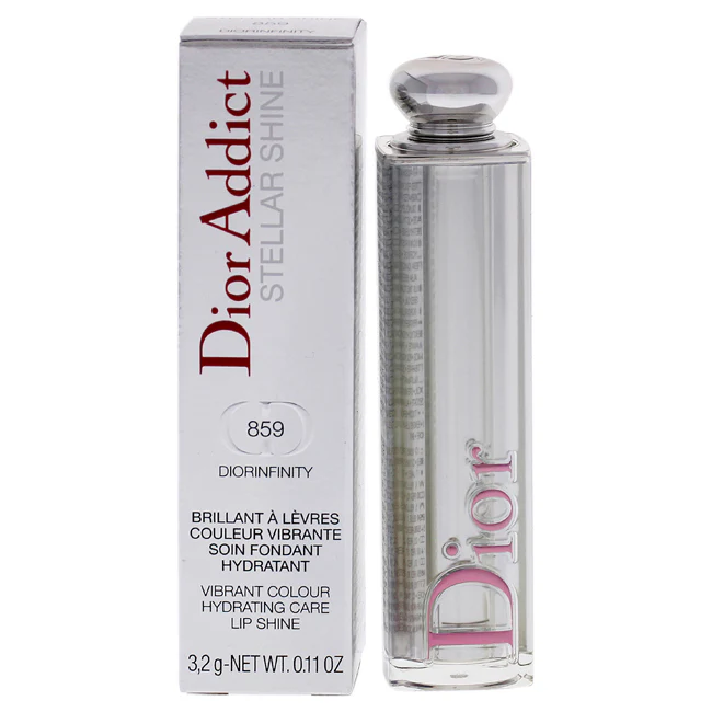 Christian Dior Dior Addict Stellar Shine Lipstick - 859 Diorinfinity-Red by Christian Dior for Women - 0.11 oz Lipstick - Olabens