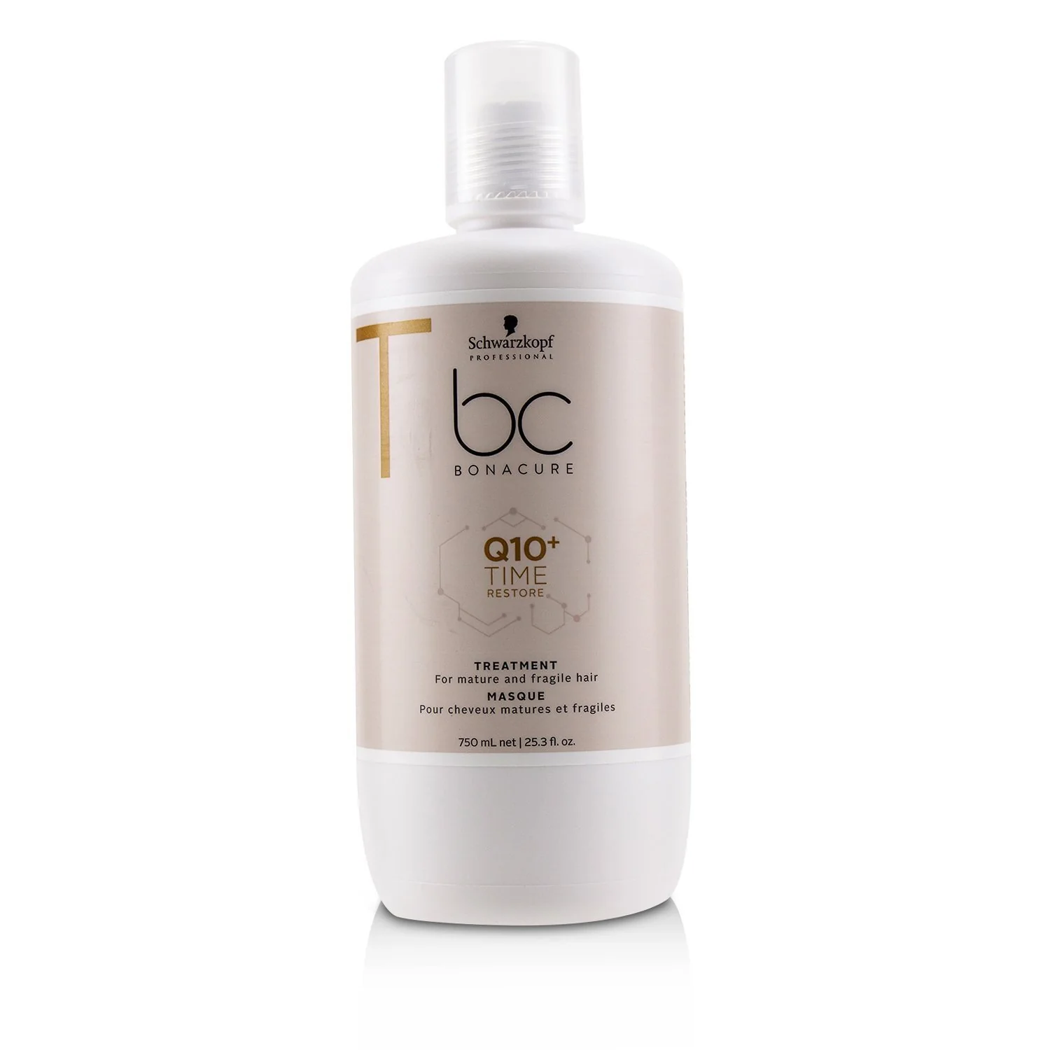 Schwarzkopf BC Bonacure Q10+ Time Restore Treatment (For Mature and Fragile Hair)  750ml/25.3oz - Olabens
