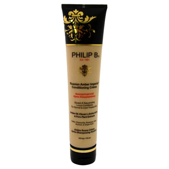 Philip B Russian Amber Imperial Conditioning Creme by Philip B for Unisex - 6 oz Conditioner - Olabens