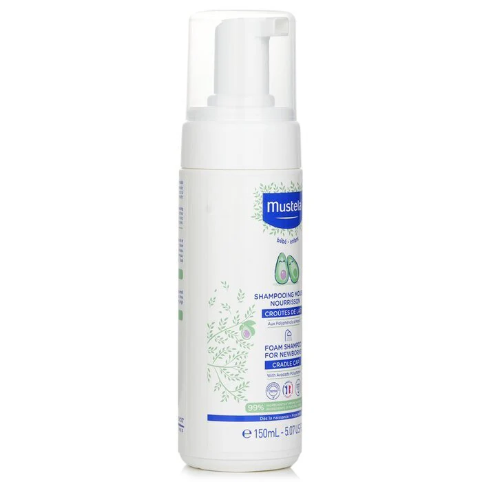 Mustela Foam Shampoo For Newborns 150ml/5.07oz - Olabens