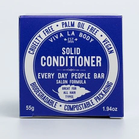 Viva La Body Every Day People Solid Conditioner Salon Formula 55g Bar - Olabens