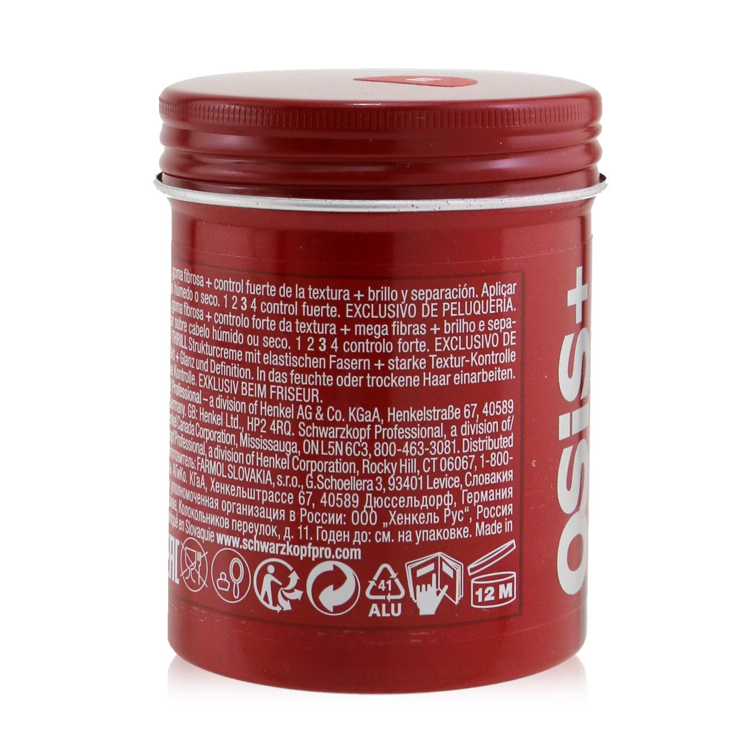 Schwarzkopf Osis+ Thrill Fibre Gum (Strong Control)  100ml/3.4oz - Olabens