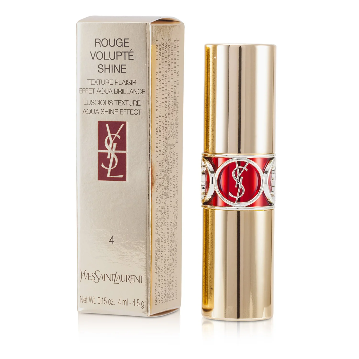 Yves Saint Laurent Rouge Volupte Shine - # 130 Burnt Suede  3.2g/0.11oz - Olabens