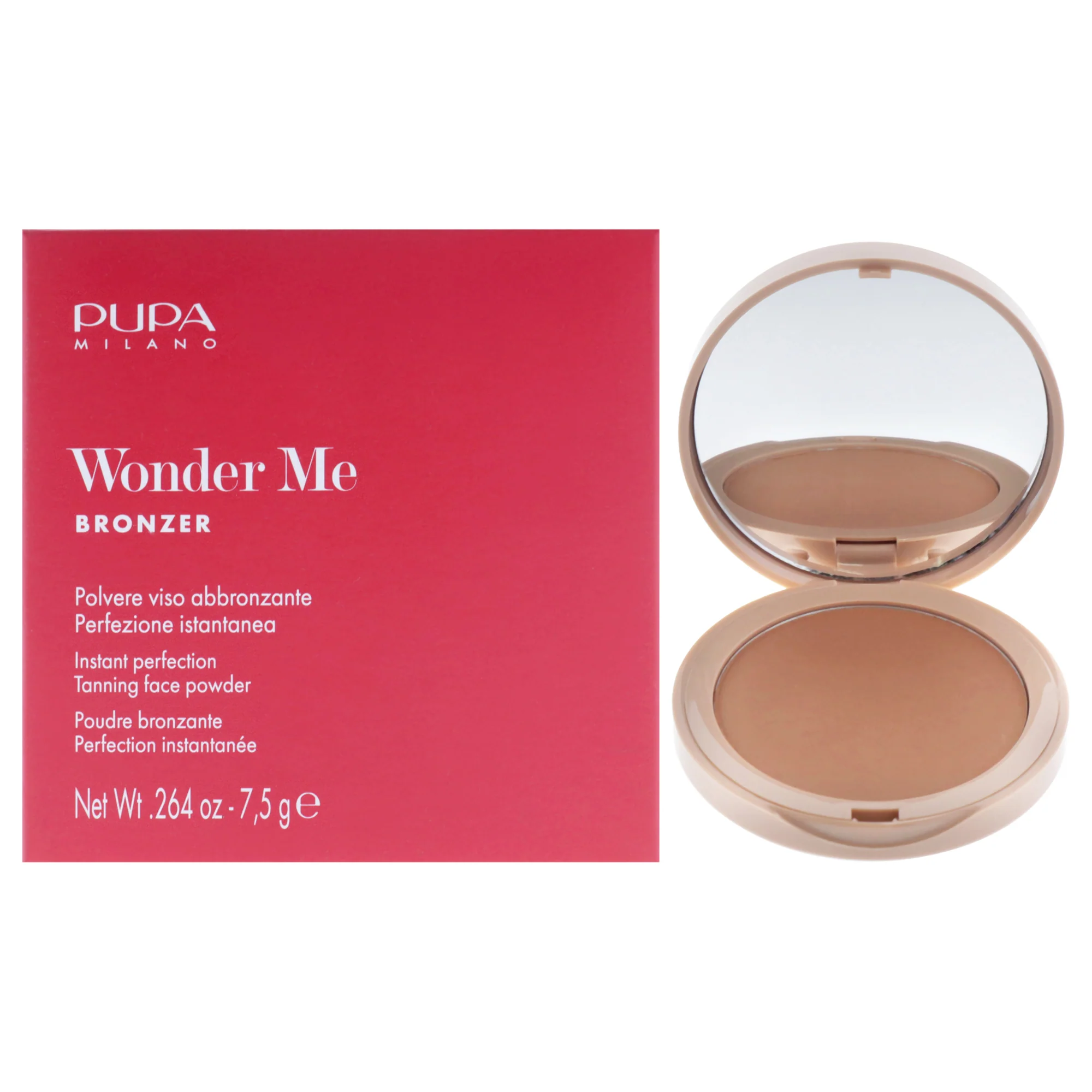 Wonder Me Bronzer - 002 Medium Warm by Pupa Milano for Women - 0.264 oz Bronzer - Olabens