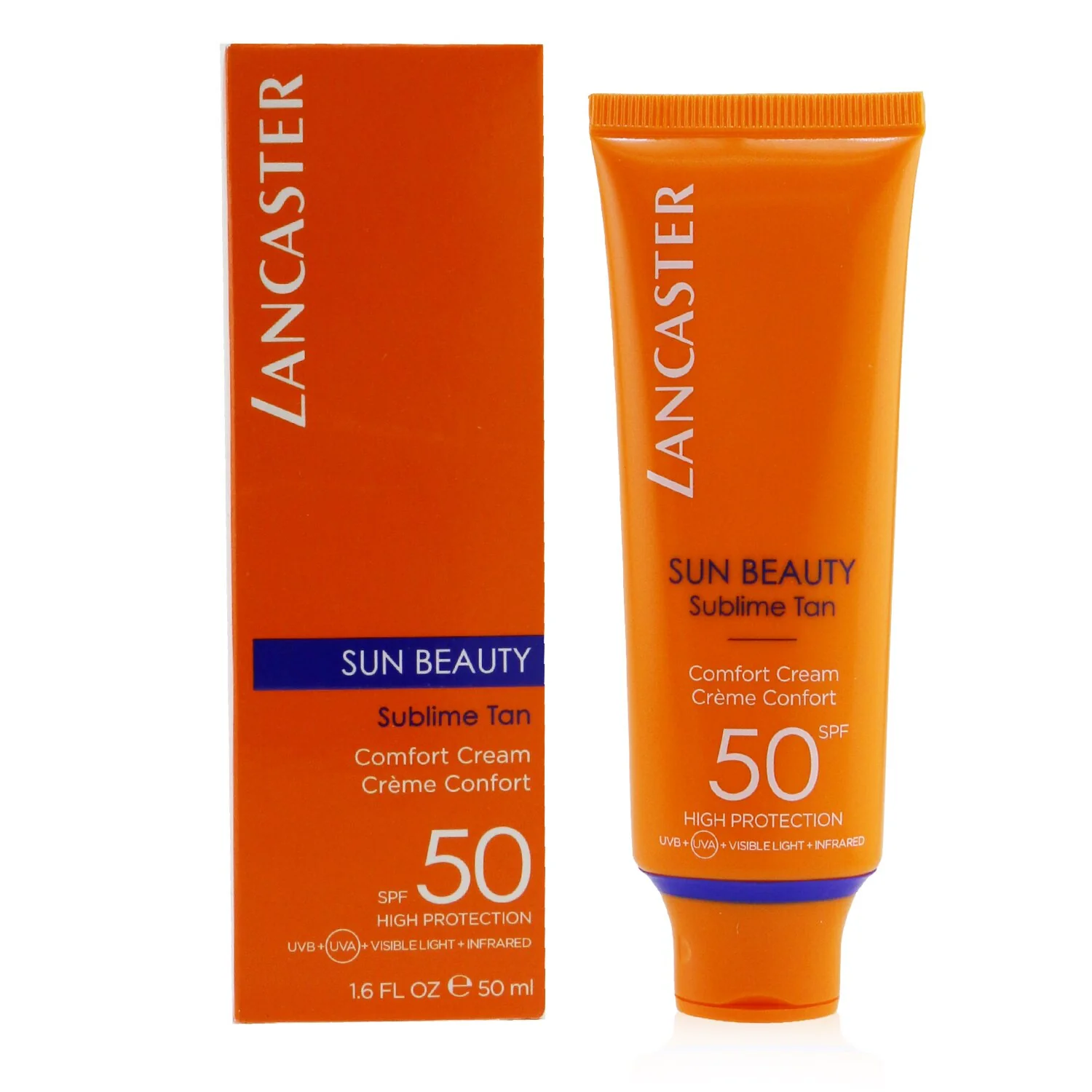 Lancaster Sun Beauty Comfort Touch Cream Gentle Tan SPF 50  50ml/1.7oz - Olabens