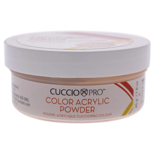 Colour Acrylic Powder - Apricot Orange by Cuccio PRO for Women - 1.6 oz Acrylic Powder - Olabens