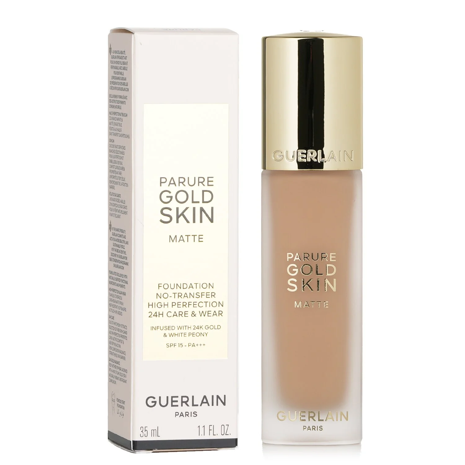 Guerlain Parure Gold Skin Matte Foundation SPF15 - # 2N Neutral  35ml/1.1oz - Olabens