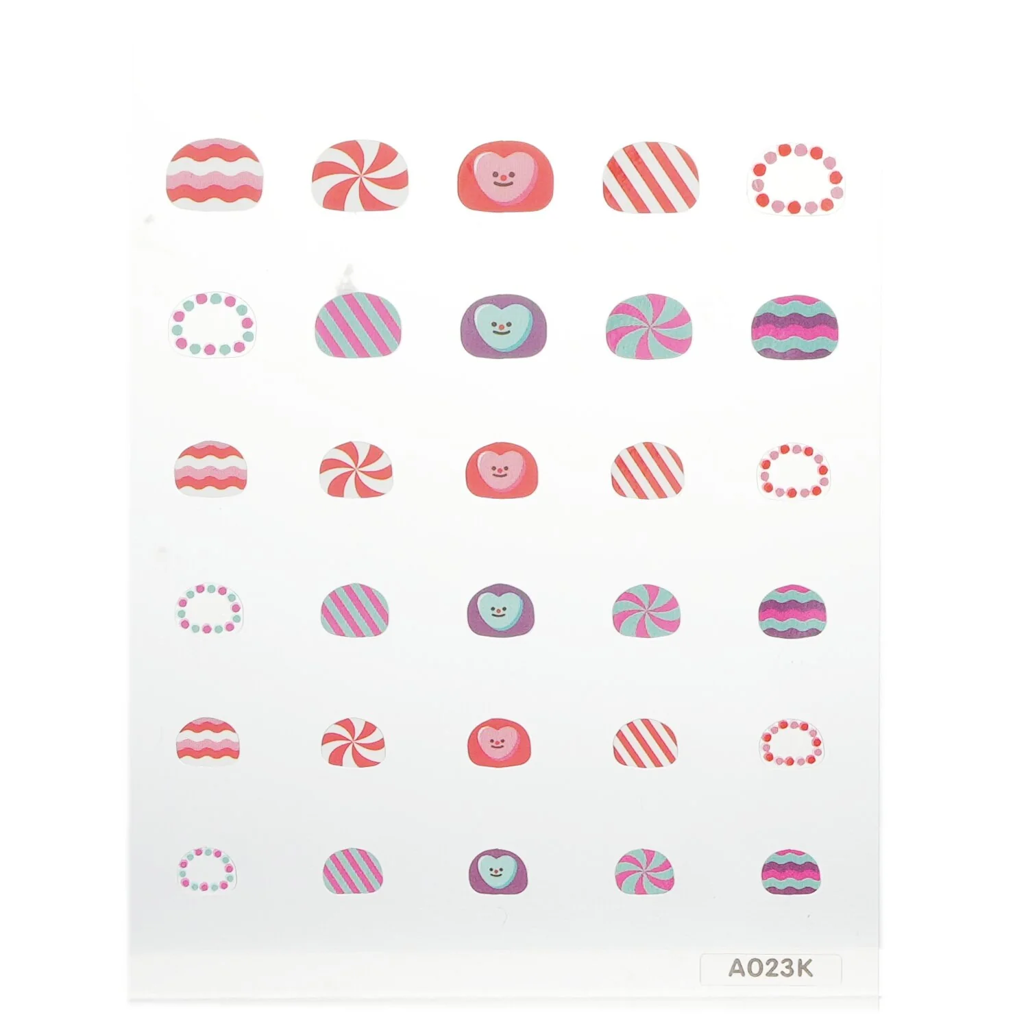 April Korea April Kids Nail Sticker - # A023K  1pack - Olabens
