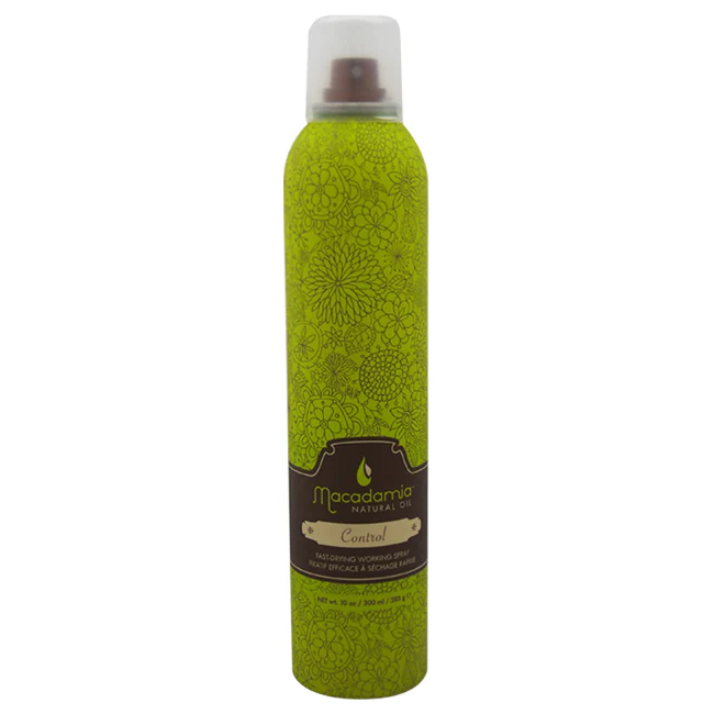 Macadamia Oil Natural Oil Control Aerosol Hairspray by Macadamia Oil for Unisex - 10 oz Hairspray - Olabens