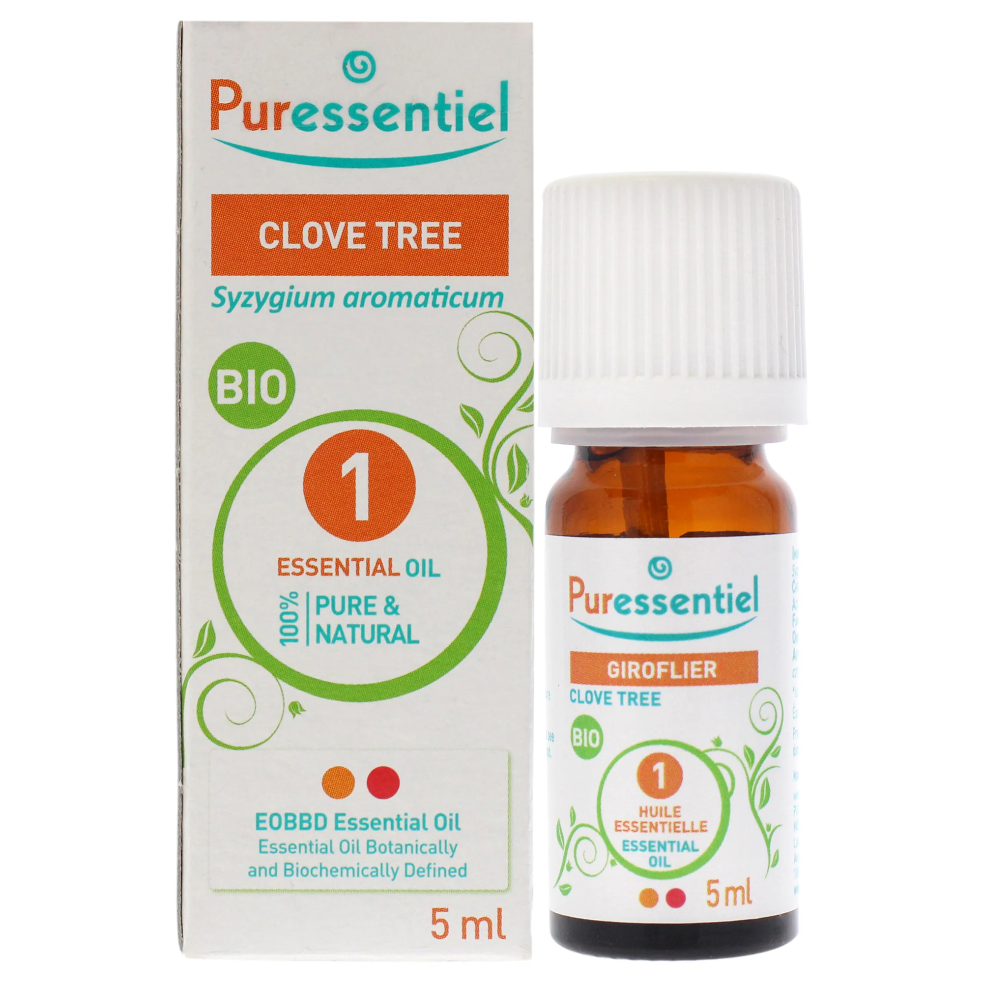 Puressentiel Organic Essential Oil - Clove Bud (Tree) by Puressentiel for Unisex - 0.17 oz Oil - Olabens