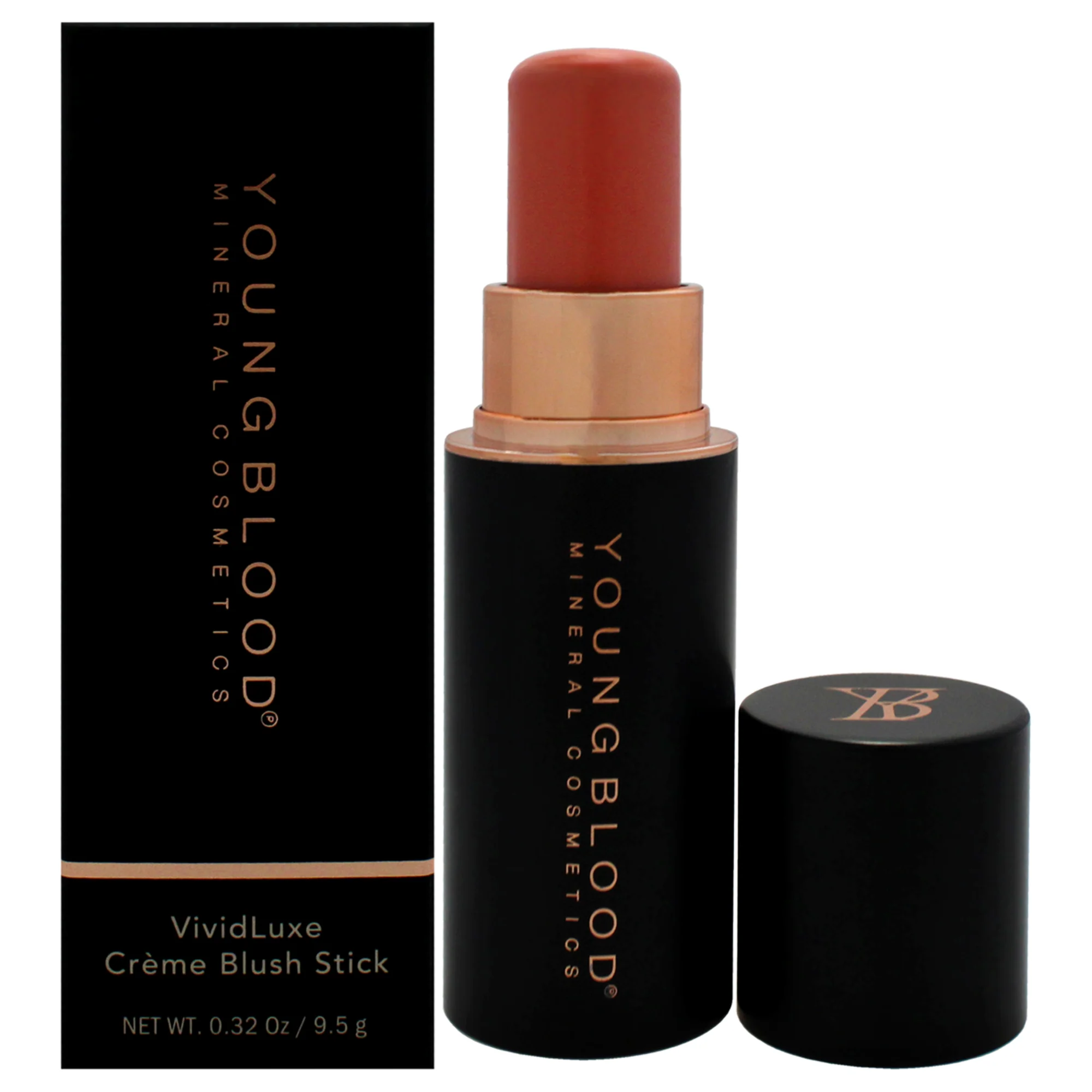 VividLuxe Creme Blush Stick - Bellini by Youngblood for Women - 0.32 oz Blush - Olabens