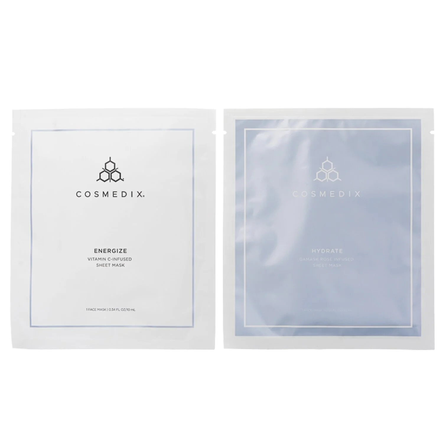 CosMedix Bio Cellulose Radiant & Rejuvenating Sheet Mask Set  4pcs/1 Box - Olabens