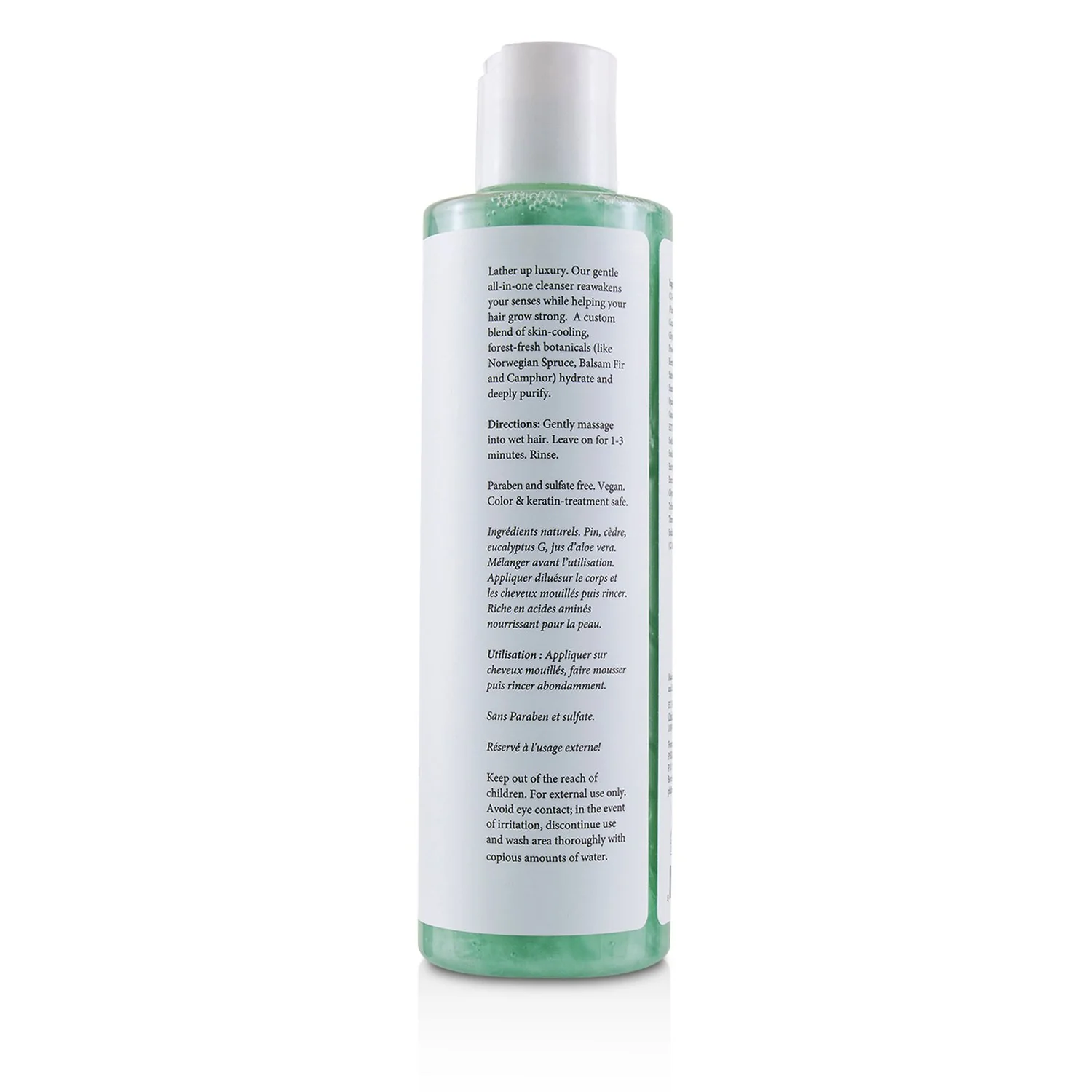 Philip B Nordic Wood Hair + Body Shampoo (Invigorating Purifying - All Hair Types)  350ml/11.8oz - Olabens