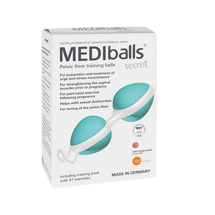 Pelvi MEDIballs Secret (Pelvic Floor Training Balls) Mint Double - Olabens