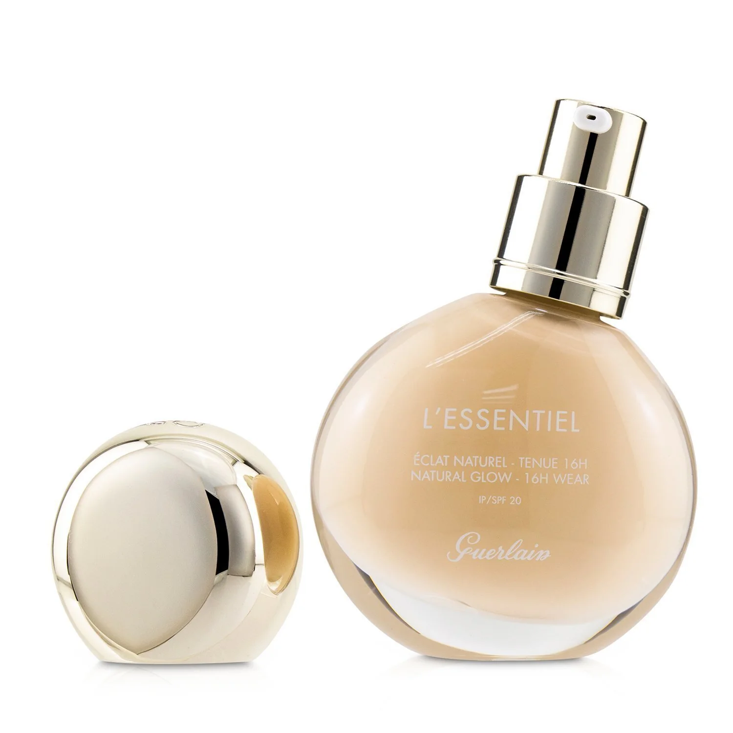 Guerlain L’Essentiel Natural Glow Foundation 16H Wear SPF 20 - # 00C Porcelain Cool  30ml/1oz - Olabens