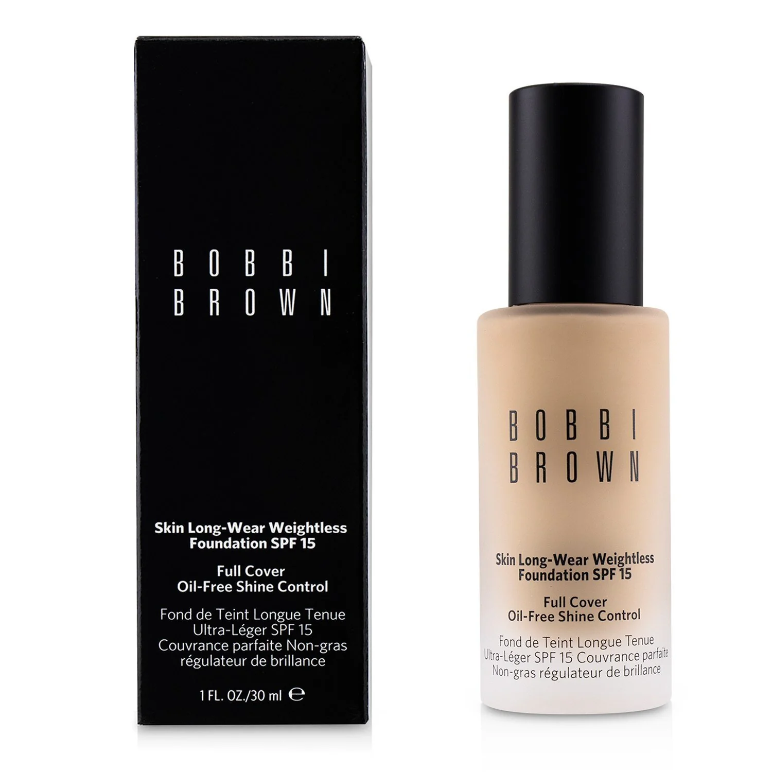 Bobbi Brown Skin Long Wear Weightless Foundation SPF 15 - # N-012 Porcelain (Miniature)  13ml/0.44oz - Olabens