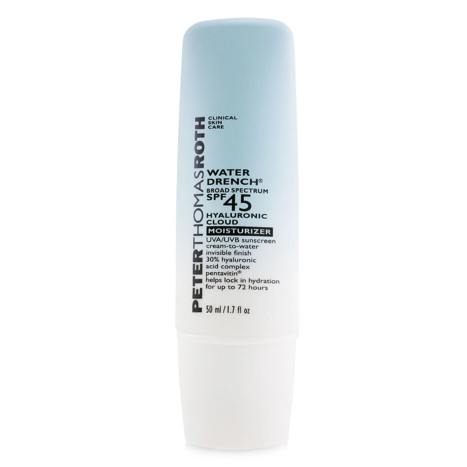 Peter Thomas Roth Water Drench Hyaluronic Cloud Moisturizer SPF 45 UVA/UVB Sunscreen  50ml/1.7oz - Olabens