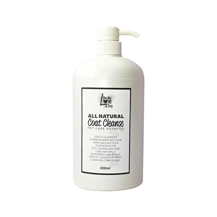 For The Love Of Dog All Natural Coat Cleanse (Pet Care Shampoo) 800ml - Olabens