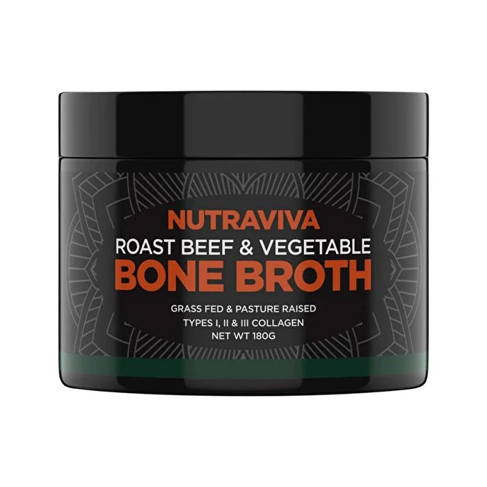 Nutraviva Bone Broth Roast Beef & Vegetable 180g - Olabens