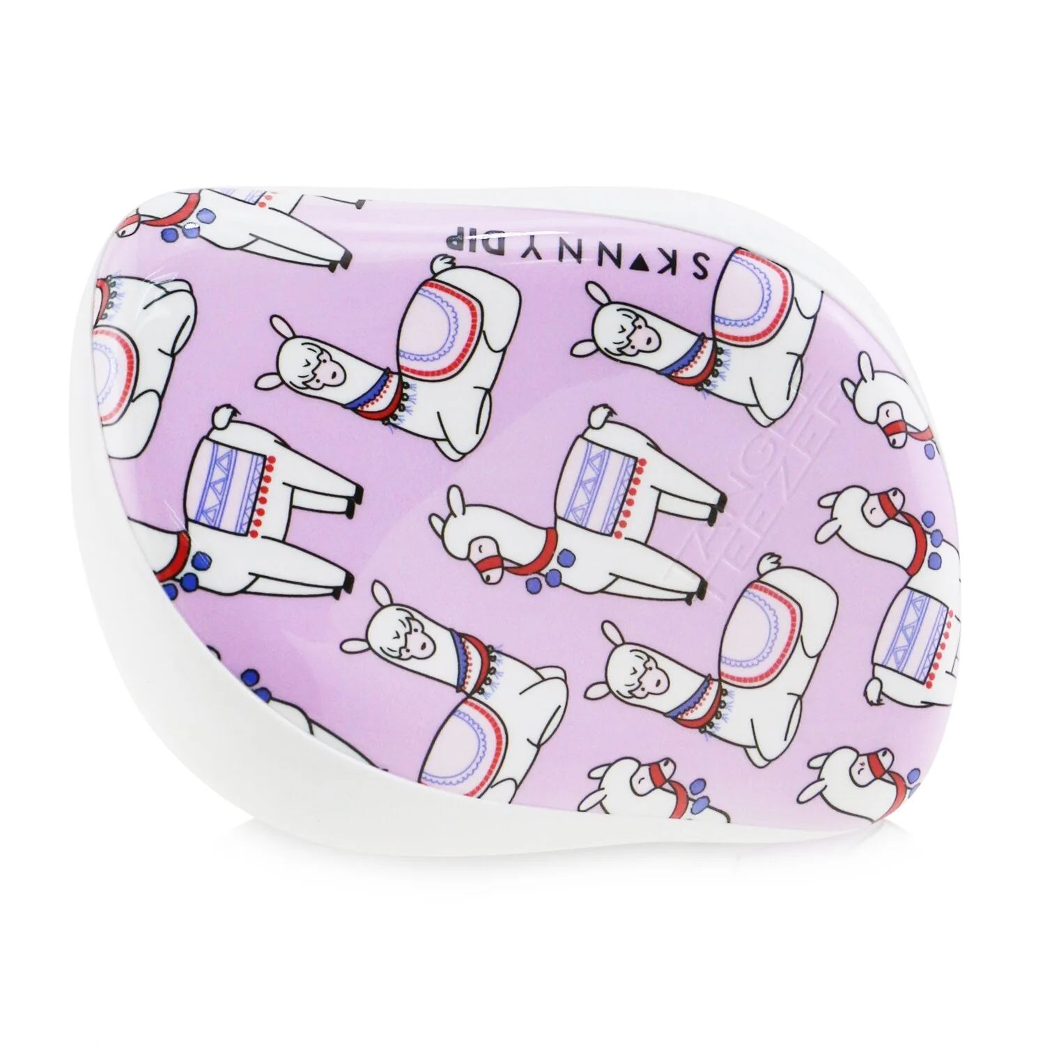 Tangle Teezer Compact Styler On-The-Go Detangling Hair Brush - # Skinny Dip Lovely Llama  1pc - Olabens