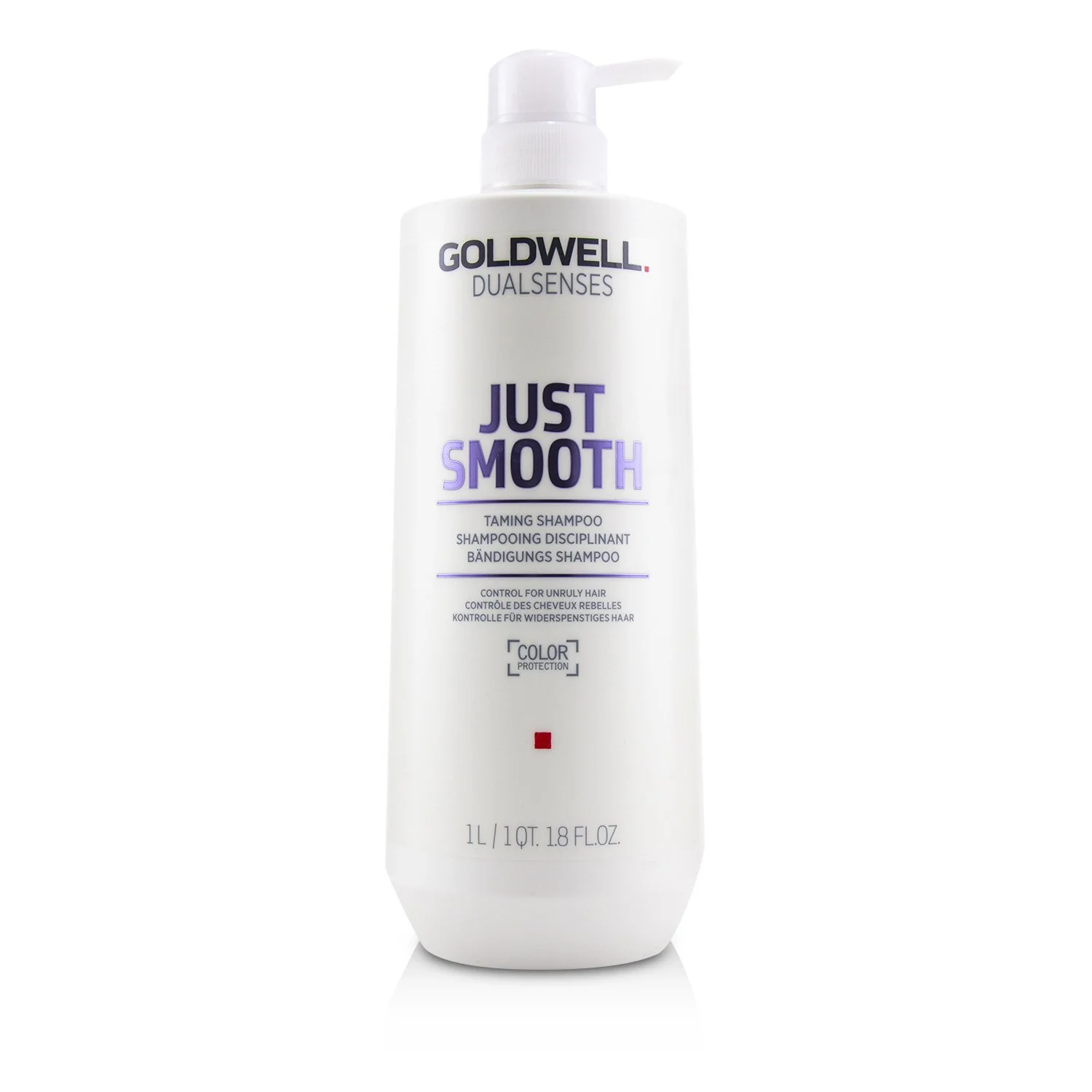 Goldwell Dual Senses Just Smooth Taming Shampoo (Control For Unruly Hair)  1000ml/33.8oz - Olabens