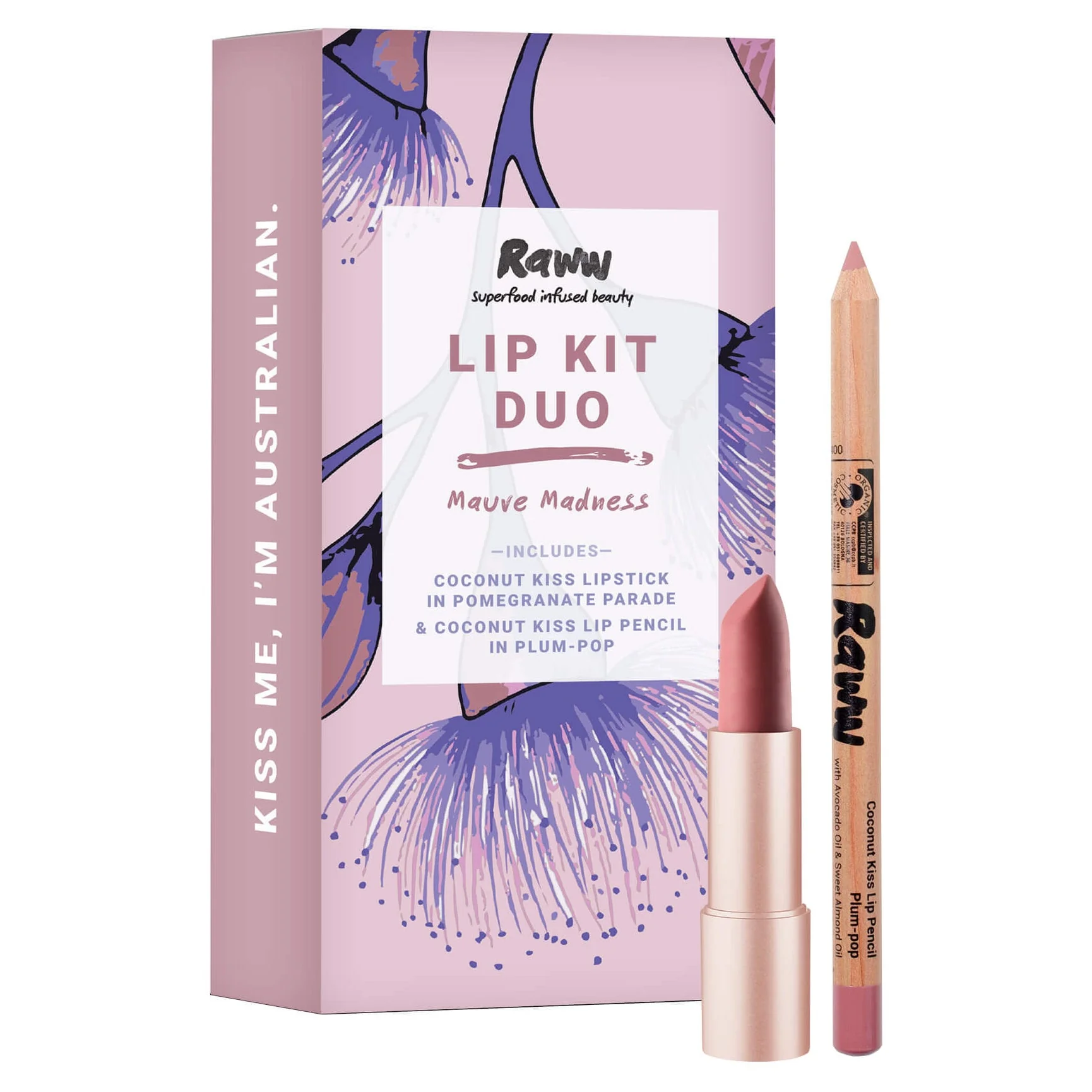 RAWW Lip Kit Duo – Mauve - Olabens