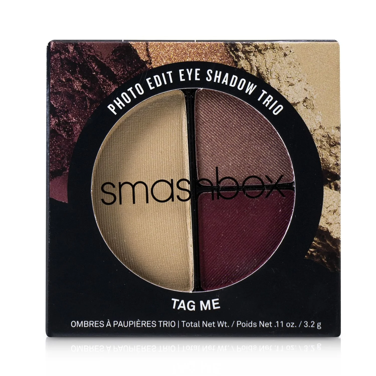 Smashbox Photo Edit Eye Shadow Trio - # Punked (Blackout, Punked, Rock Icon)  3.2g/0.11oz - Olabens