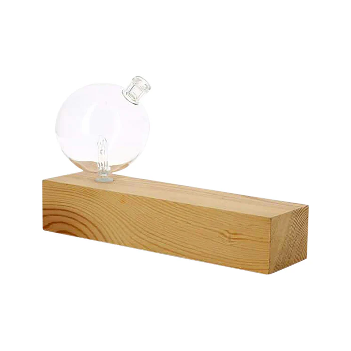 Amrita Court Nebuliser (Diffuser) Wooden Base Geometry Oblong - Olabens
