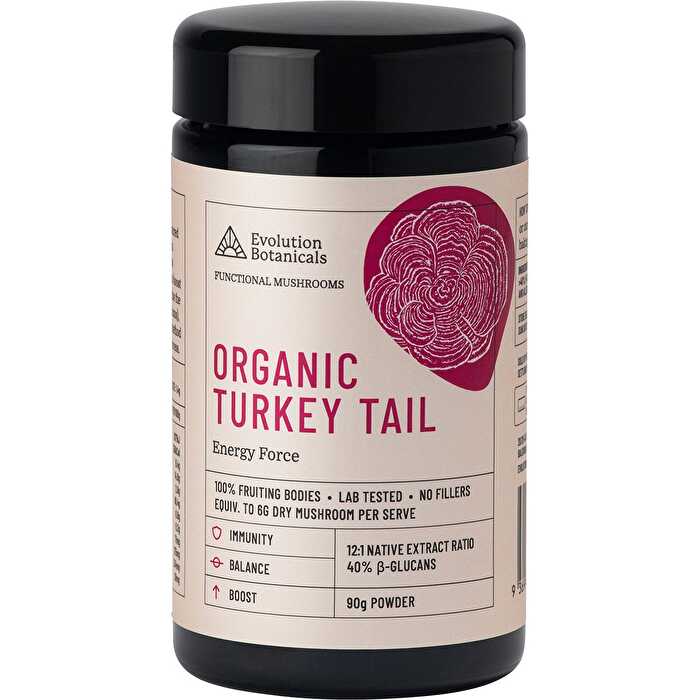 Evolution Botanicals Organic Turkey Tail Energy Force 90g - Olabens