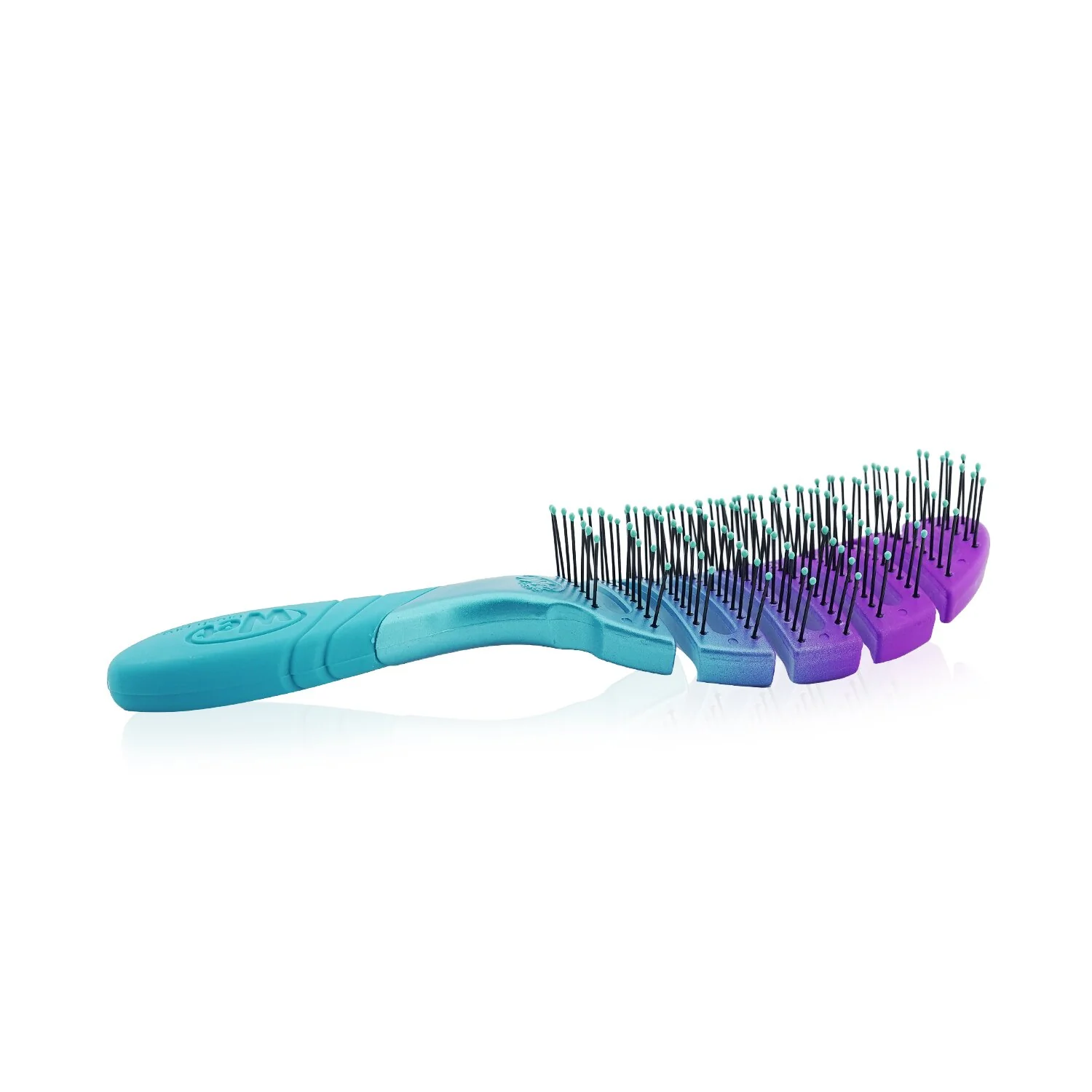 Wet Brush Pro Flex Dry Ombre - # Teal  (Box Slightly Damaged)  1pc - Olabens