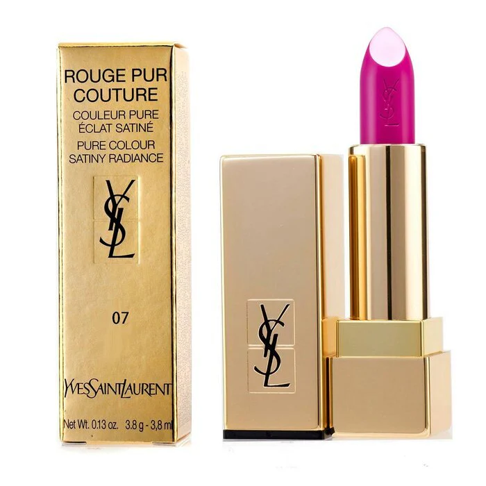 Yves Saint Laurent Rouge Pur Couture - #07 Le Fuchsia 3.8g/0.13oz - Olabens