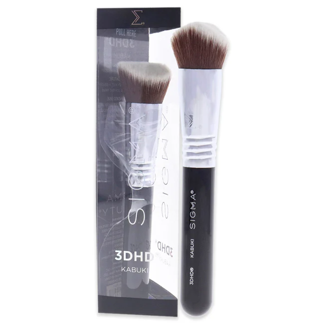 Kabuki Brush - 3DHD Black by SIGMA for Women - 1 Pc Brush - Olabens