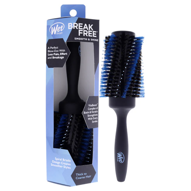 Wet Brush Smooth and Shine Round Brush - Thick-Course by Wet Brush for Unisex - 1 Pc Hair Brush - Olabens