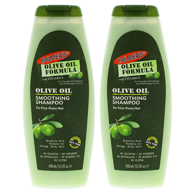 Palmers Olive Oil Smoothing Shampoo - Pack of 2 by Palmers for Unisex - 13.5 oz Shampoo - Olabens