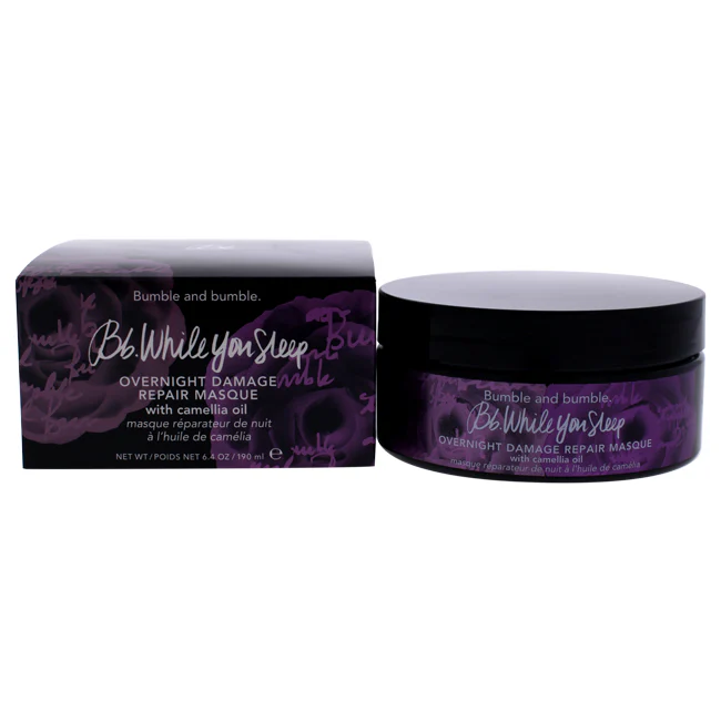 Bumble and Bumble While You Sleep Overnight Damage Repair Masque by Bumble and Bumble for Unisex - 6.4 oz Masque - Olabens